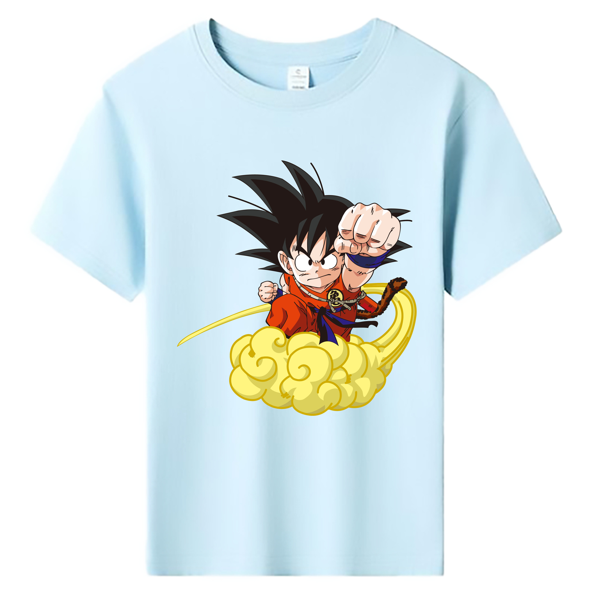 （画像用） ドラゴンボール 孫悟空（そん ごくう）Son Goku カカロット DRAGON BALL Kakarotto 綿100％キッズTシャツ（フロントプリント）